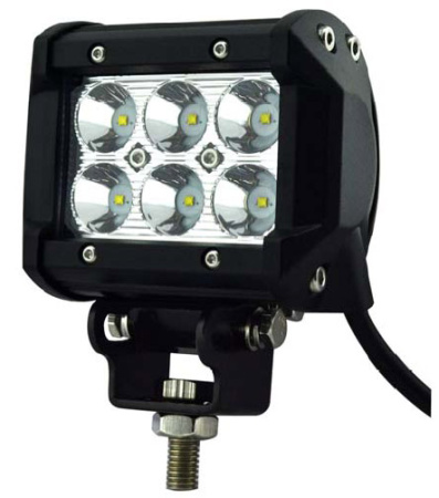 Фара дальнего света РИФ 99 мм 18W LED Фара дальнего света РИФ 99 мм 18W LED