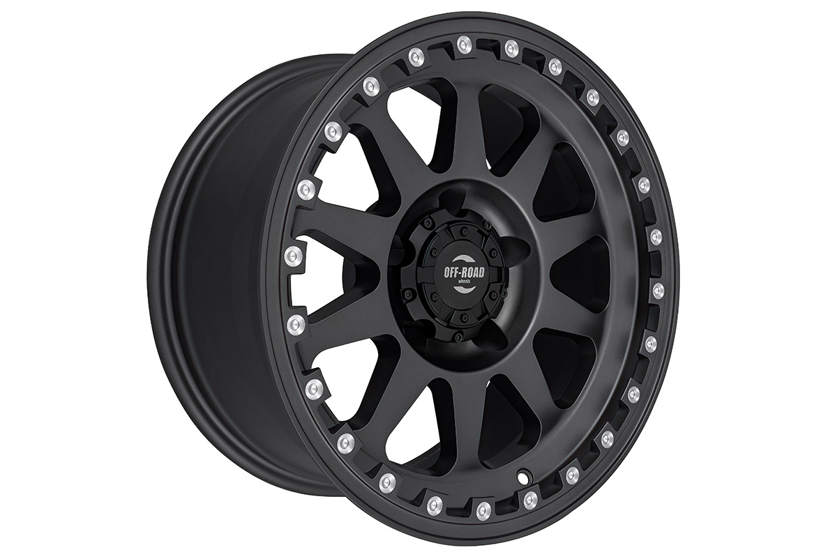 Диск УАЗ литой черный матовый 5x139,7 8,5xR17 d110,5 ET-12 (продаются по 4 шт.)