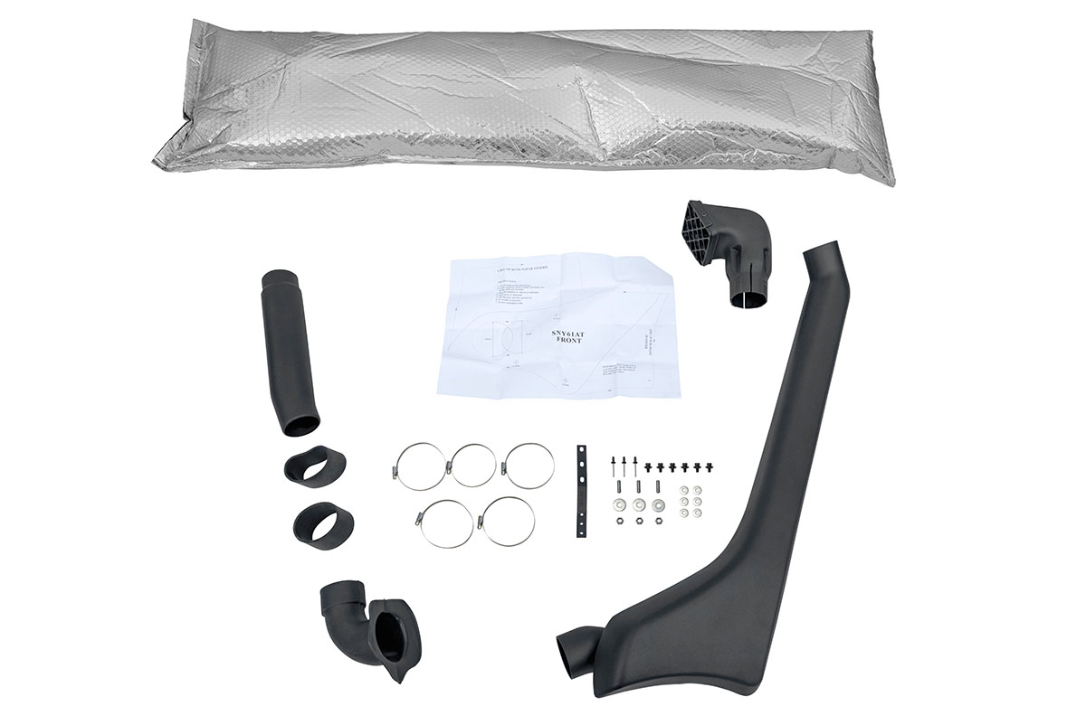 Шноркель для Nissan Patrol Y61 04/2000-12/2002 TD42, ZD30DDTI (SNY61B)