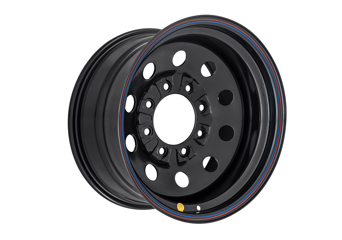 Диск усиленный Ford F250 стальной черный 8x170 9xR17 d124.7 ET-20