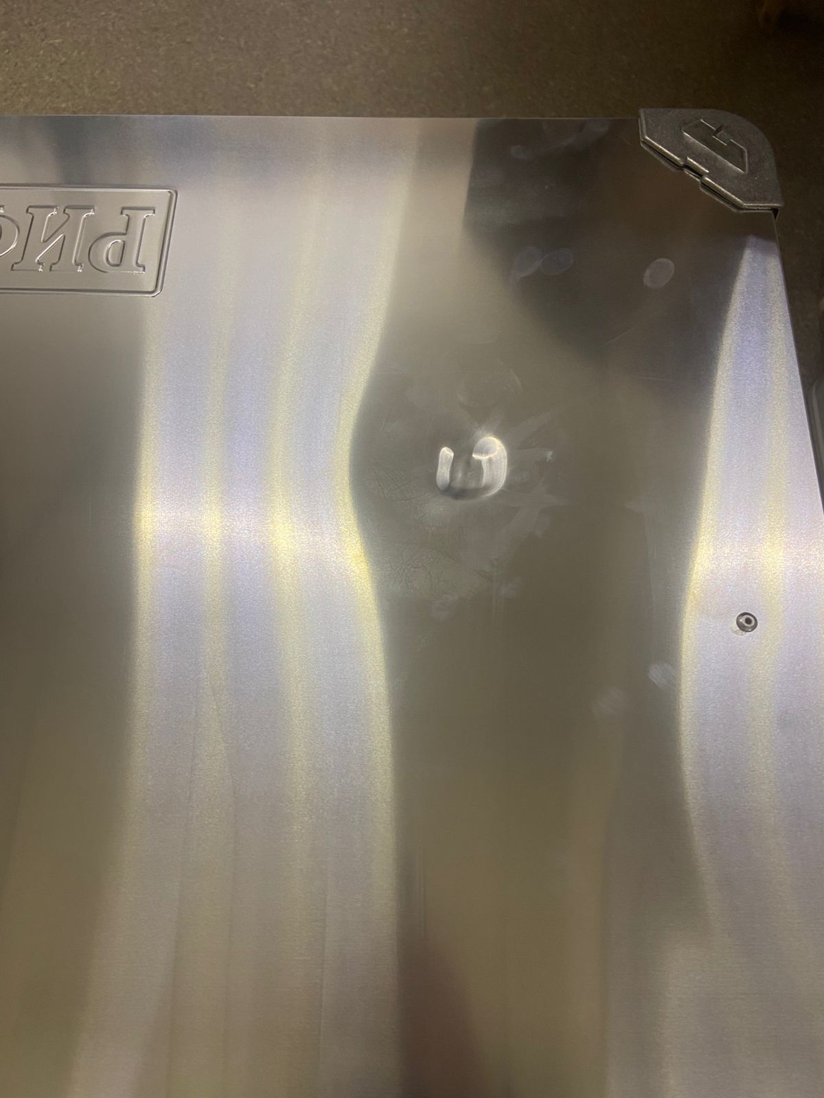 Ящик алюминиевый РИФ усиленный с замком 782х585х622 мм (ДхШхВ) (уценка)