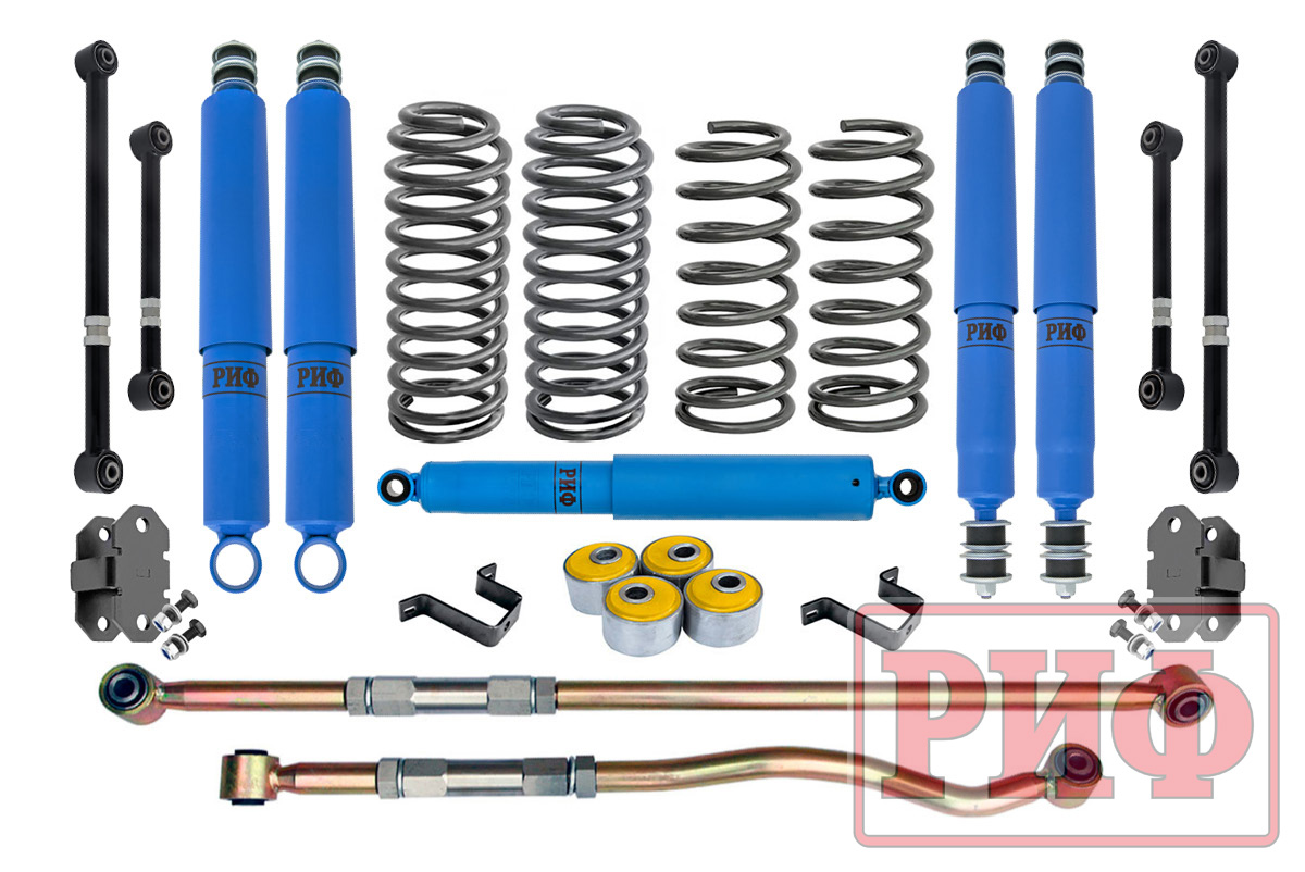 Лифт-комплект РИФ арктический Toyota Land Cruiser 80/105 100 мм средний