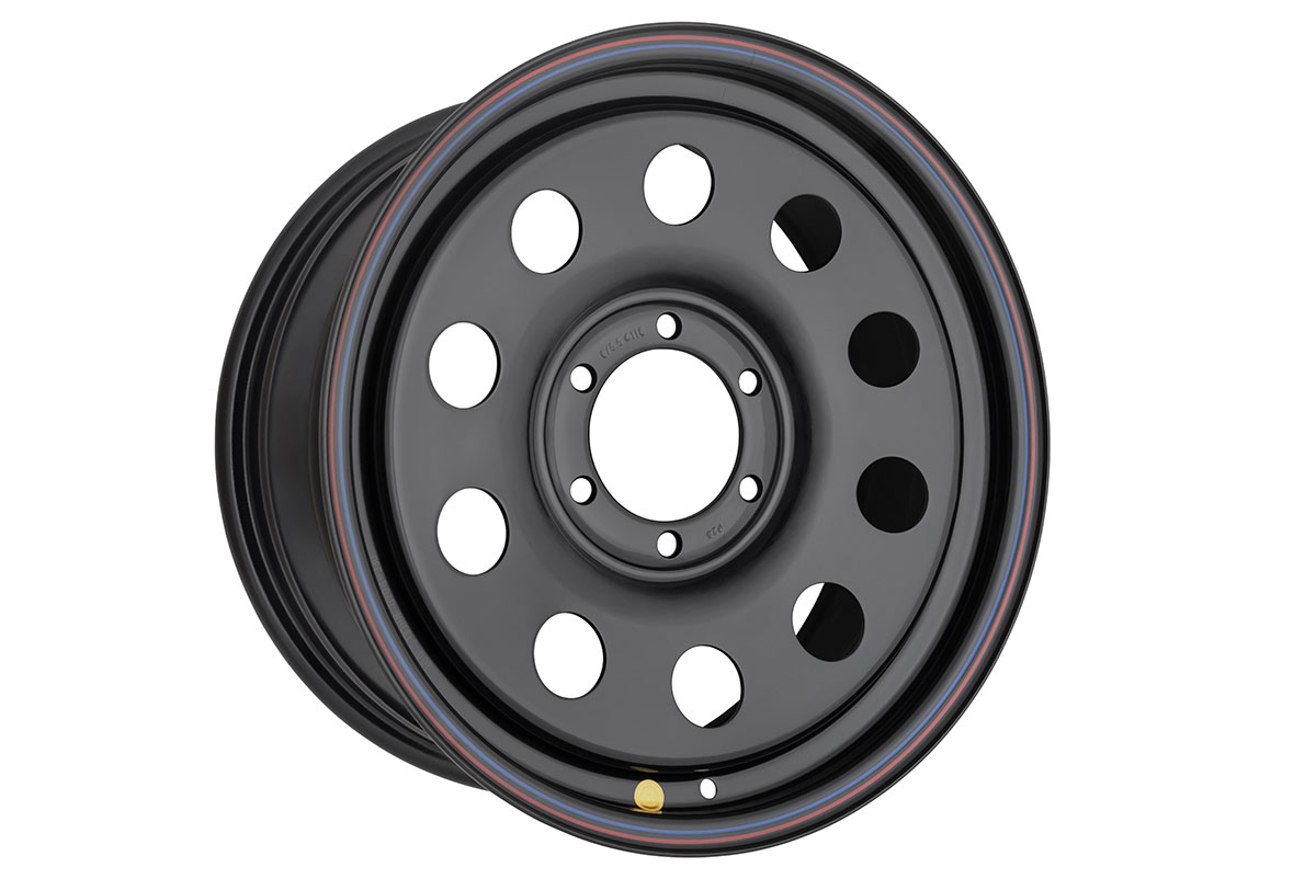 Диск усиленный стальной черный 6x139,7 8xR18 d110 ET+25