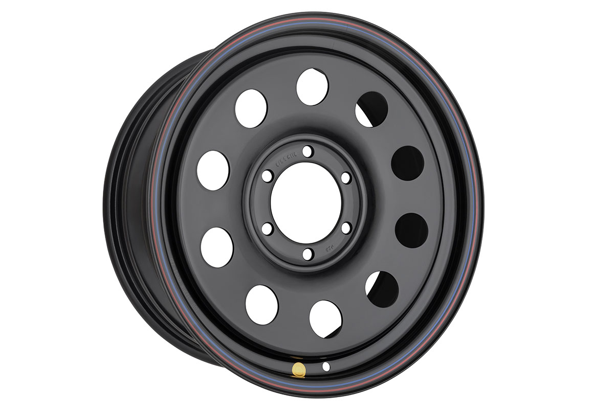 Диск усиленный стальной черный 6x139,7 7,5xR17 d110 ET+25