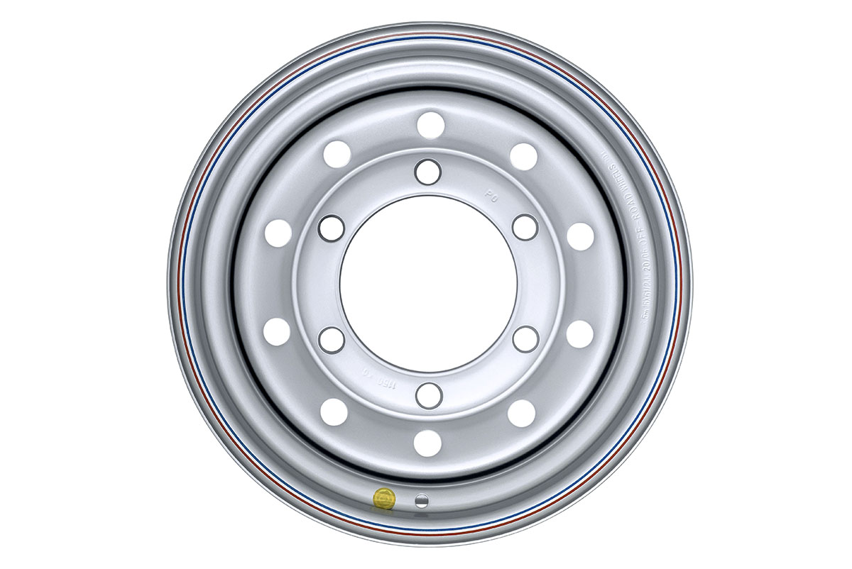 Диск стальной серебристый 6x205 6,5xR16 d161 ET0
