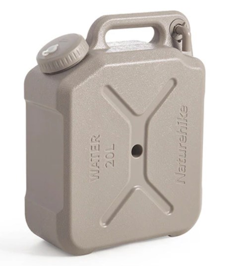 Канистра кемпинговая, 20 л. для непитьевой воды, бежевая