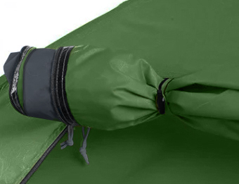 Палатка Naturehike P-Series 2-местная, алюминиевый каркас, зеленая