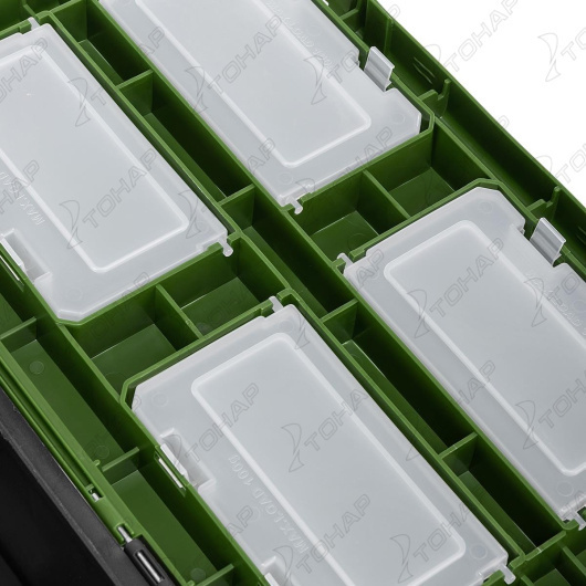 Ящик рыболовный зимний HELIOS ZANDER, 19 л, односекционный хаки