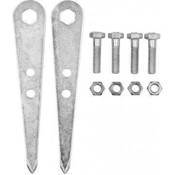 Мангал разборный ТОНАР со столиком и подставкой под казан (2мм), сумка в комплекте