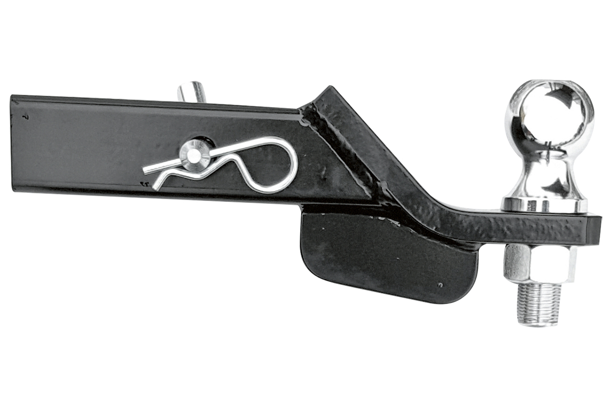 Переходник для установки фаркопа РИФ + шар тип E + палец (занижение 2" - 50 мм)