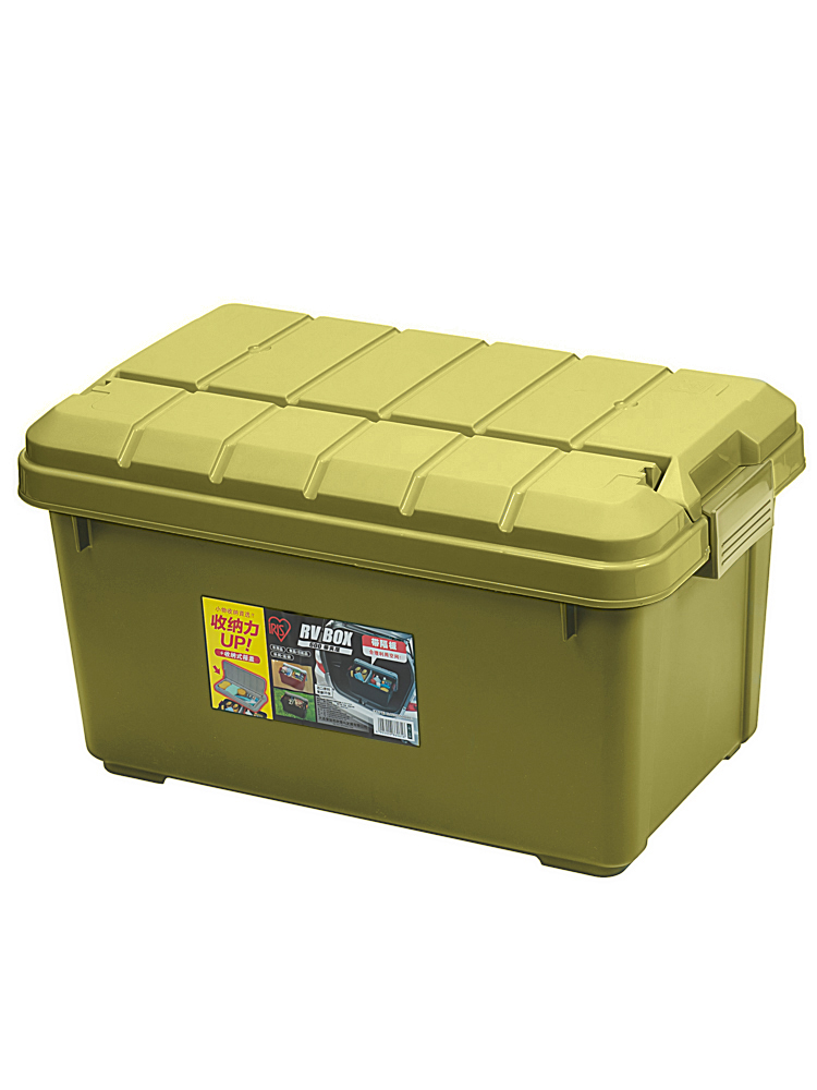 Ящик экспедиционный IRIS RV BOX RV600C c двойной разделенной крышкой, 40 л 61,5x37,5x34 см хаки