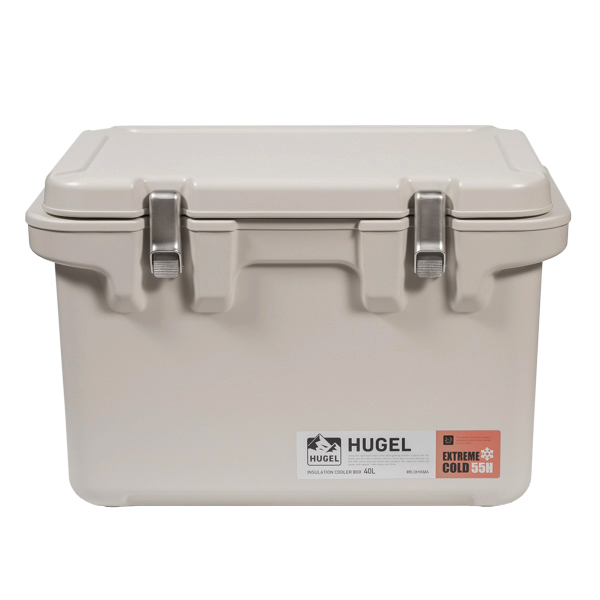 2 Термобокс IRIS HUGEL VACUUM COOLER BOX TC-40 Бежевый, 40 литров