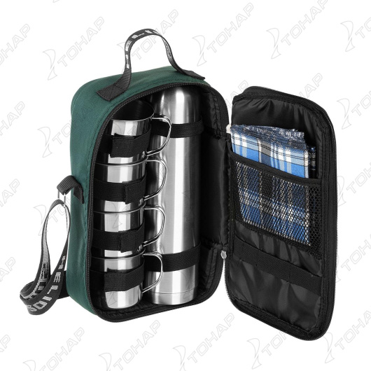 1 Набор для пикника на 4 персоны HELIOS, с термосом