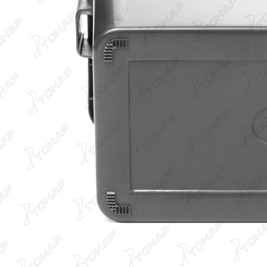 Ящик рыболовный зимний HELIOS, 19 л, серый/салатовый