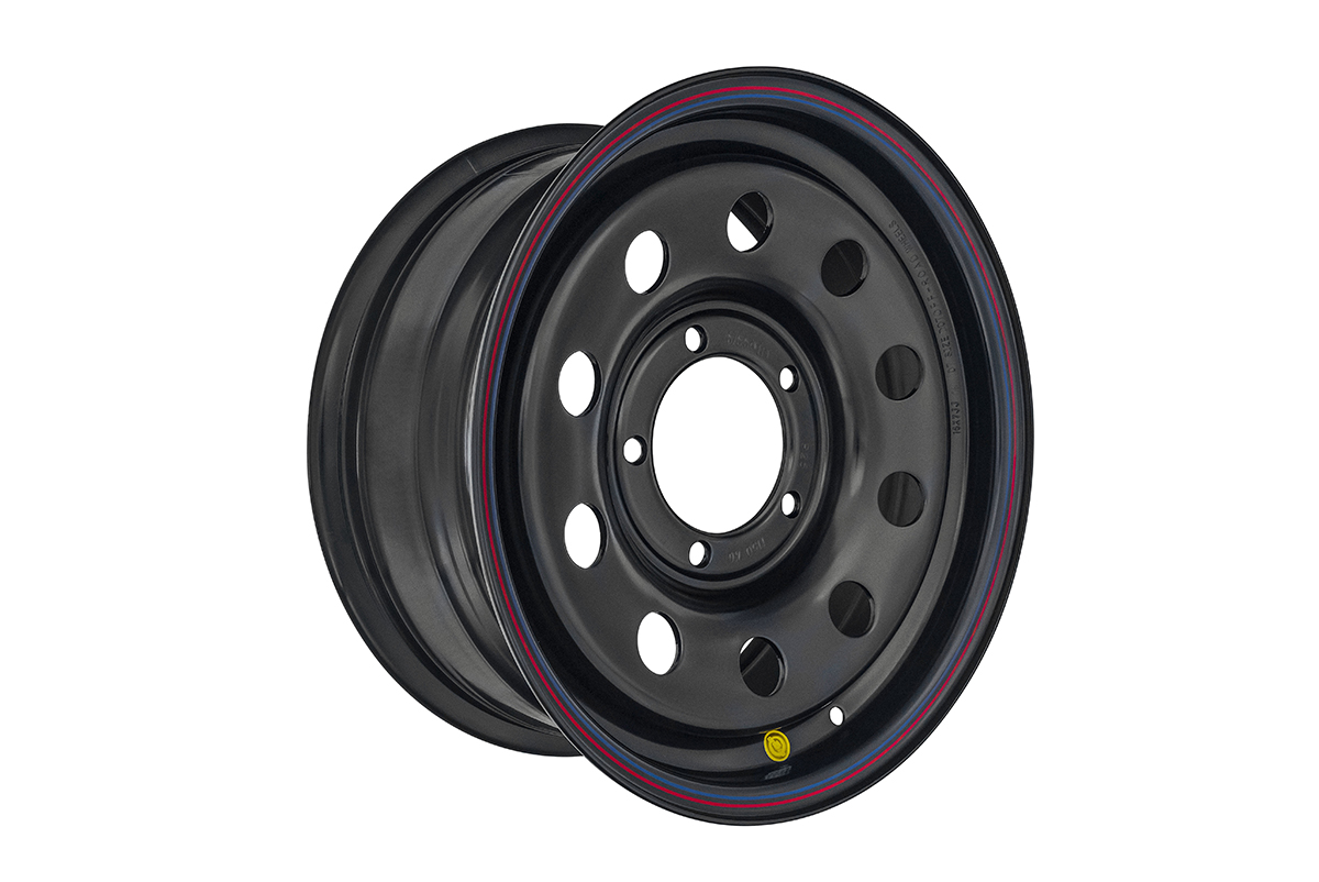 Диск усиленный УАЗ стальной черный 5x139,7 7xR16 d110 ET+25