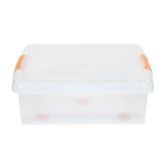 Короб для хранения IRIS THIN BOX 35л, прозрачный