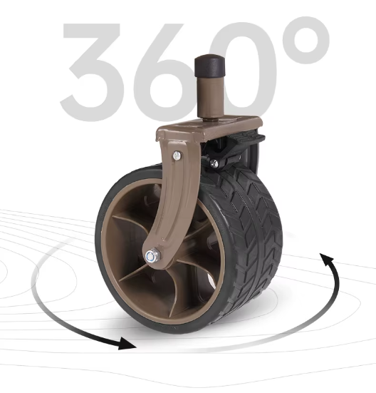 Тележка туристическая Naturehike Light 89х50х106 см, 90 л, коричневая