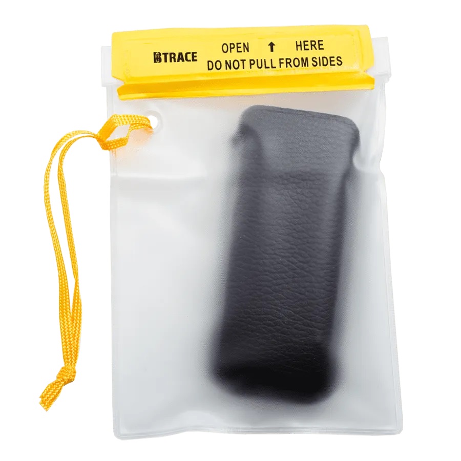 Гермопакет BTrace плоский ПВХ 12,7x18,4 см (Прозрачный)