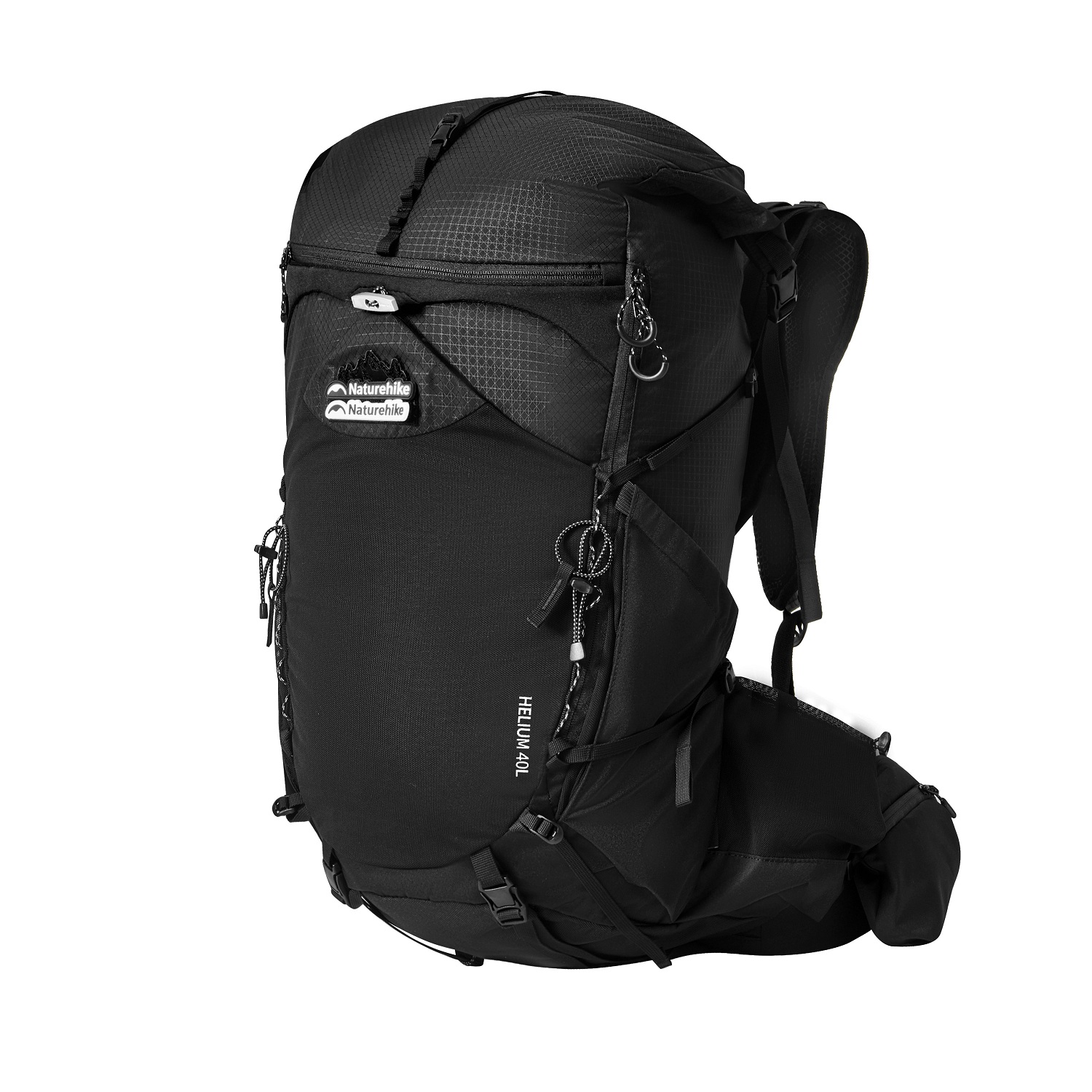 Рюкзак туристический Naturehike Helium Series 40 л, размер M, черный