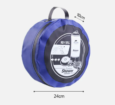 4 Душ кемпинговый Naturehike с ножным насосом 4 Душ кемпинговый Naturehike с ножным насосом