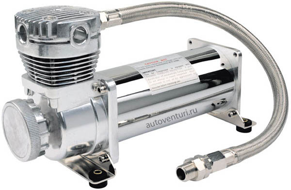 Компрессор стационарный 12V VIAIR 460C хром