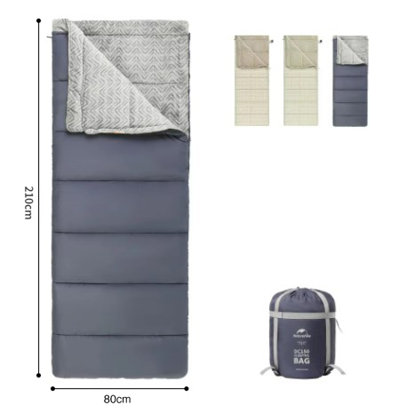 3 Мешок спальный Naturehike Shanmi, 210х80см, (ТК: +13C), (правый), синий 3 Мешок спальный Naturehike Shanmi, 210х80см, (ТК: +13C), (правый), синий