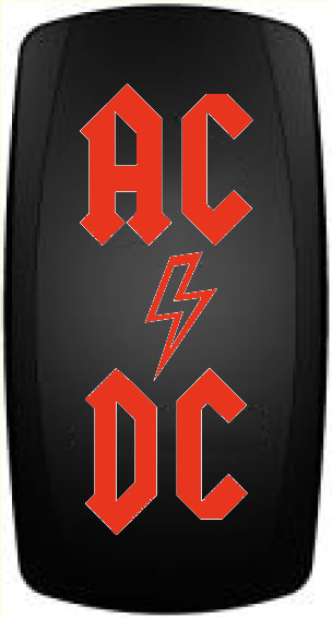 Переключатель ВКЛ/ВЫКЛ, красный, AC/DC Переключатель ВКЛ/ВЫКЛ, красный, AC/DC