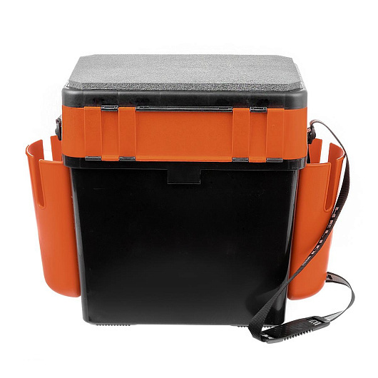 Ящик рыболовный зимний HELIOS FishBox (19л), оранжевый