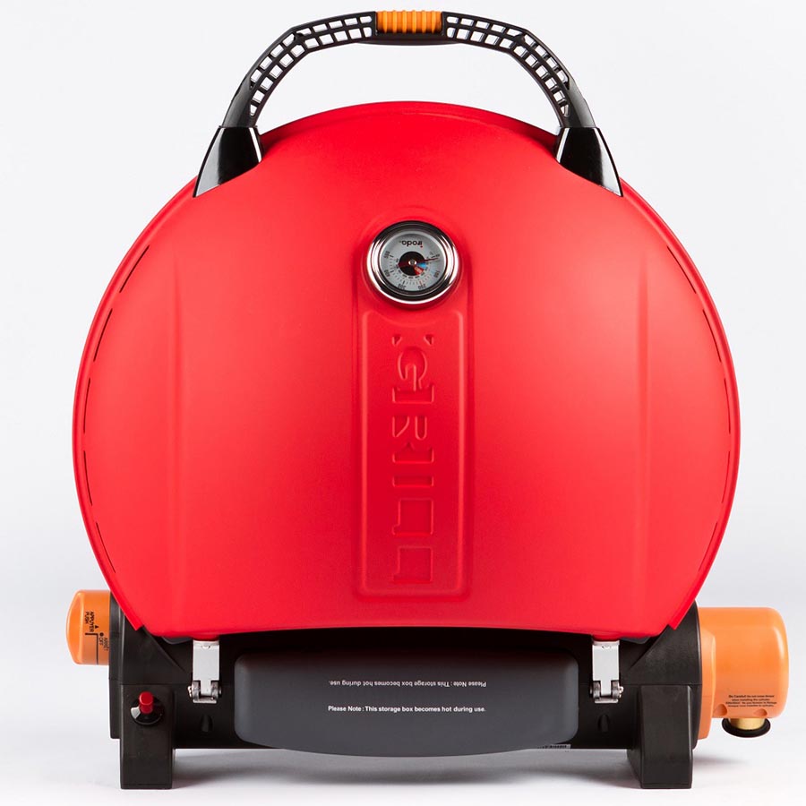 Гриль газовый O-GRILL 700T оранжевый (в комплекте адаптер тип А)