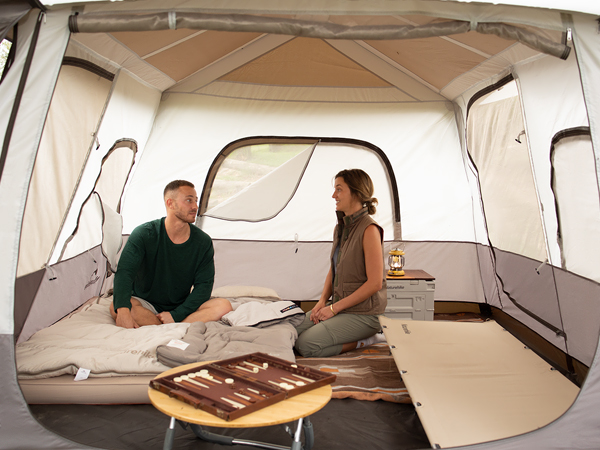 Палатка Naturehike Cape 8.3 быстросборная, серая