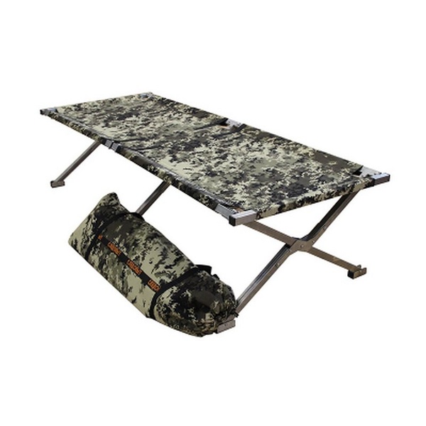 Раскладушка туристическая "СЛЕДОПЫТ" в чехле, 1750х650х400 мм, труба оцинкованная 25х25 мм 400 кг