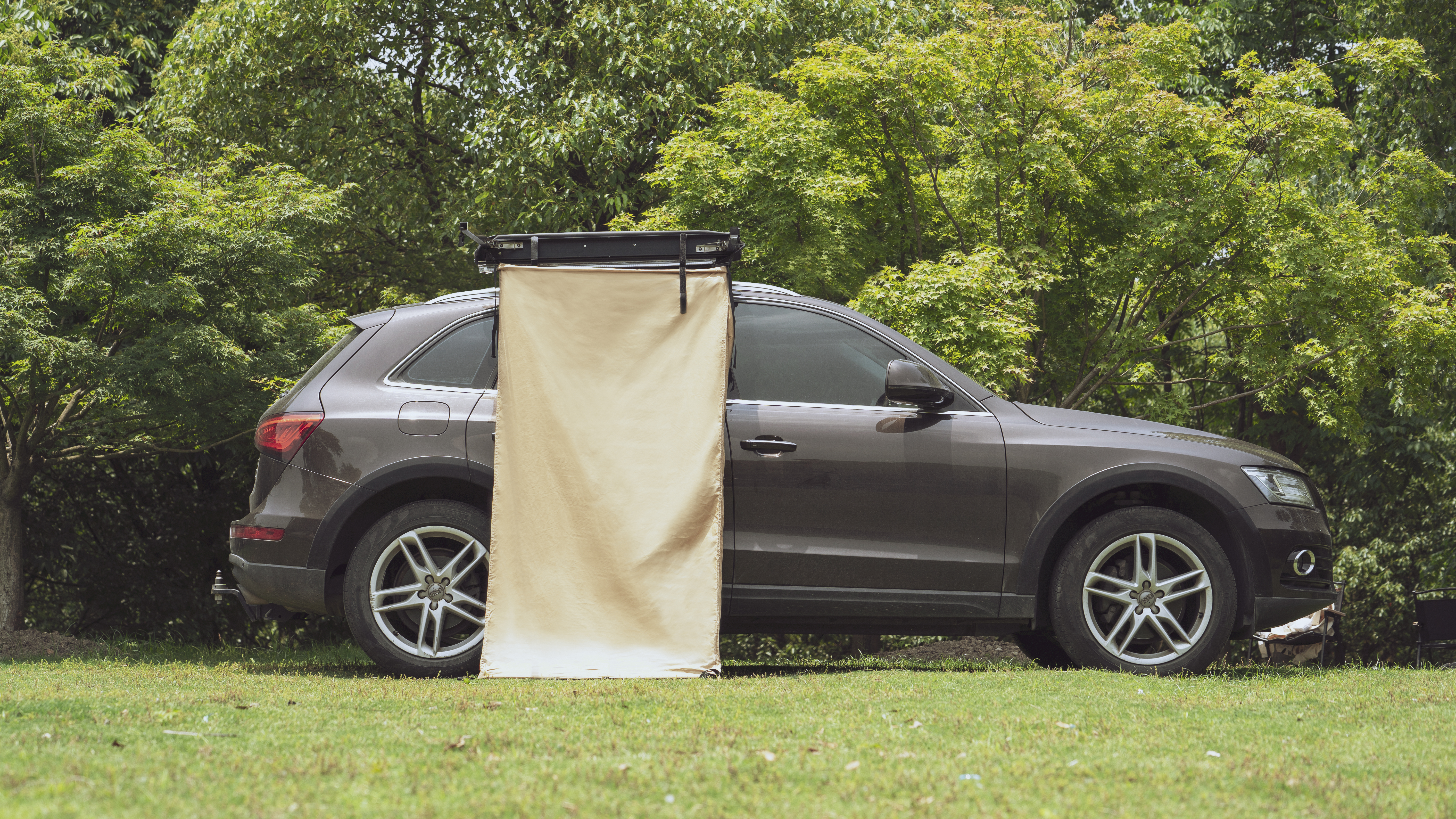 Тент-маркиза РИФ - душевая кабинка с тканевой крышей