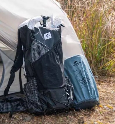 Коврик самонадувающийся Naturehike, 200x65x3 см, серый