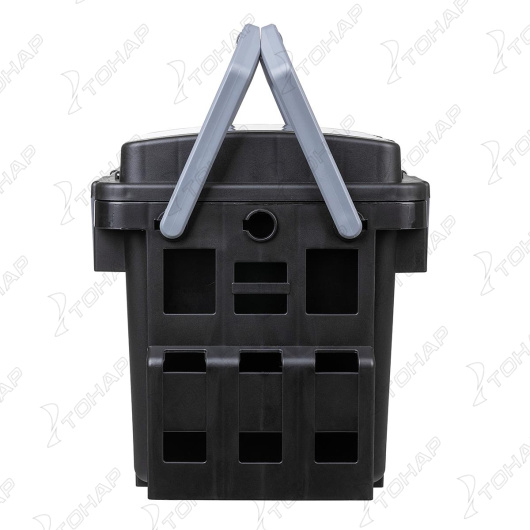 4 Ящик форелевый NISUS 44x30x33 см, черный