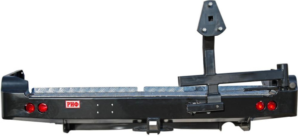 Бампер РИФ задний с фаркопом и калиткой TLC 105