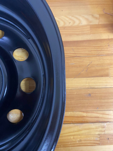 1 Диск усиленный УАЗ стальной черный 5x139,7 7xR16 d110 ET-3 (уценка)