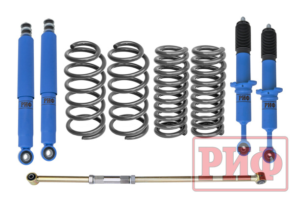 Лифт-комплект РИФ арктический Toyota Land Cruiser Prado 120, FJ Cruiser 45 мм средний