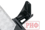 Пороги РИФ силовые Toyota Hilux 2005-2014