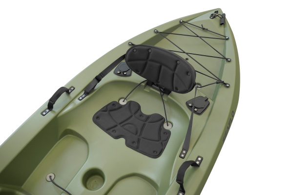 Каяк SEAFLO  Big Pike рыболовный 8 (244 см), оливково-зеленый