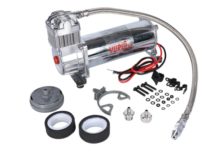 Компрессор автомобильный стационарный YURUI 24В 50 л/мин 13,6 атм