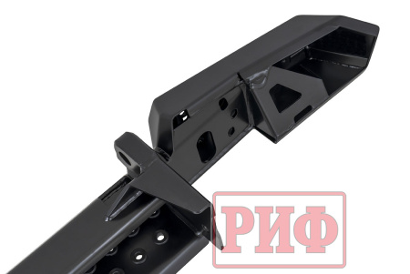 Бампер РИФ силовой задний УАЗ Хантер с фонарями, возможностью установки фаркопа, стандарт