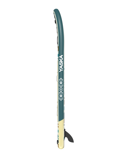 Сапборд надувной YASKA WOODOO 335x88x15 см (этнический зеленый)