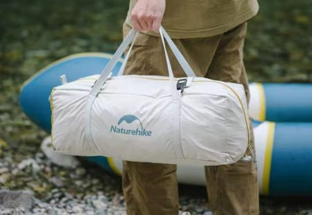 Палатка Naturehike Cloud-Creek PRO, 2-местная, бежево-желтая