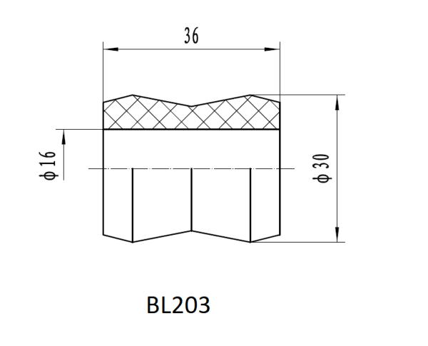 Втулка амортизатора РИФ (с маркировкой 1 ) SA203, SA204, SA217, SA243 и демпфера (с маркировкой 1 ) SD01, SD08, SD09