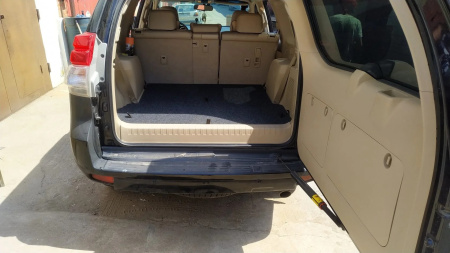 Органайзер в багажник для Toyota Land Cruiser Prado 150 (7-ми местная компл.)