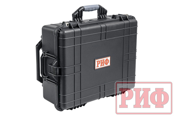 Кейс защитный ударопрочный РИФ 616х493х220 мм на колесах с телескопической ручкой