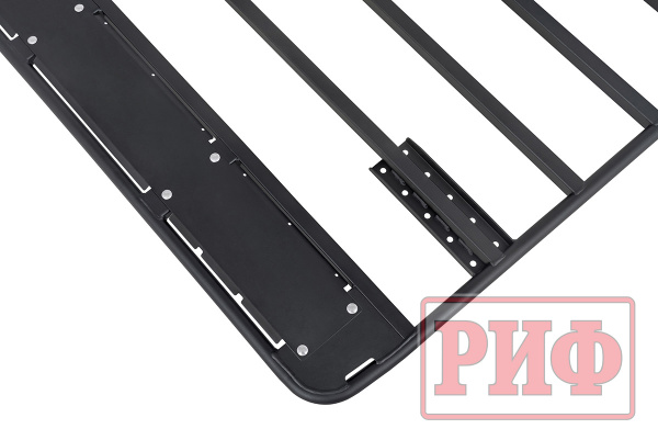 Багажник экспедиционный (платформа) РИФ 1350x2100 мм Toyota Land Cruiser 78 (высота крепежа 199 мм)