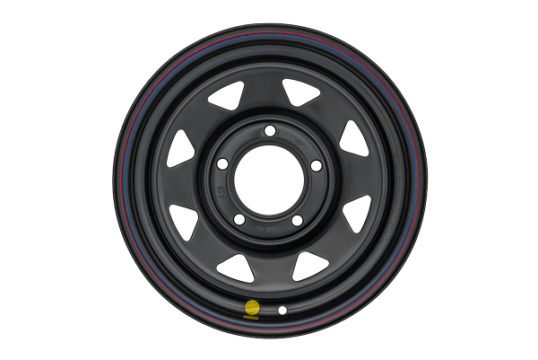 Диск усиленный ВАЗ НИВА стальной черный 5x139,7 7xR15 d98,5 ET+25 (треуг.)