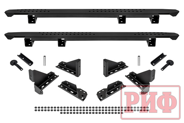 Пороги РИФ силовые Toyota Land Cruiser Prado 250