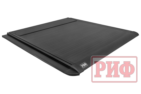 Крышка кузова РИФ для JAC T6/T8  Sollers ST6/ST8, роллета раздвижная с электроприводом 1538х1599 мм, алюминиевая, черная